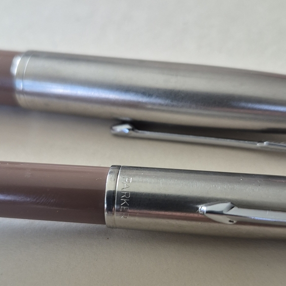 Parker 51 Cocoa Set Fountain And Pencil Set Vintage . - Picture 3 of 10